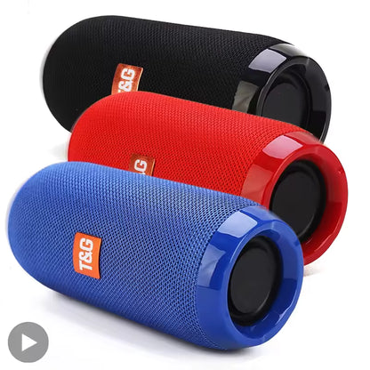 Portable Bluetooth Speaker with Subwoofer & FM