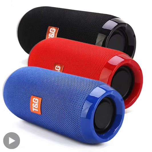 Portable Bluetooth Speaker with Subwoofer & FM