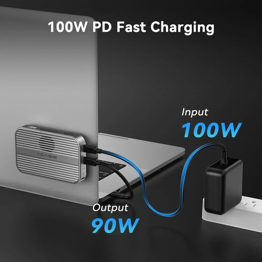 Acasis 10Gbps SSD Dock – Magnetic 4K USB-C Hub