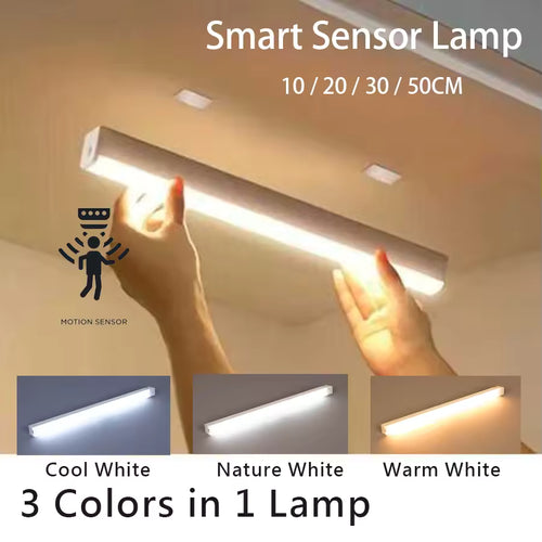 Motion Sensor LED Light – Wireless & Rechargeable