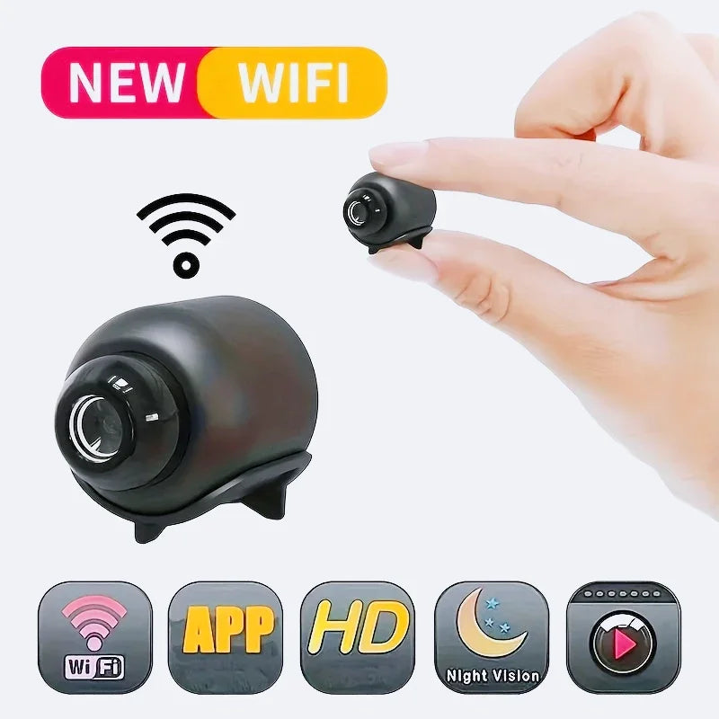 1080P Mini Wi-Fi Camera – Smart 24/7 Security