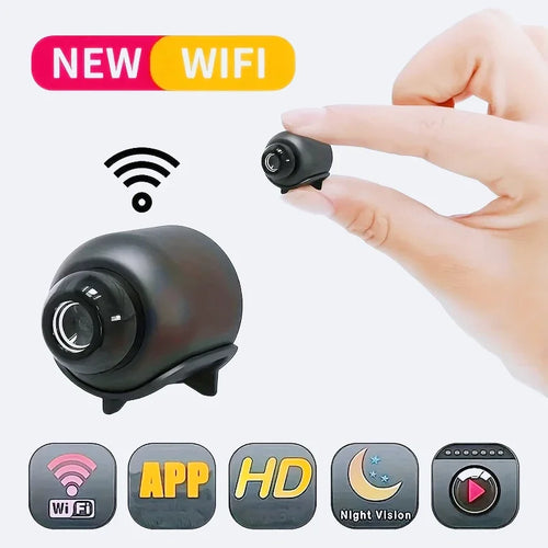 1080P Mini Wi-Fi Camera – Smart 24/7 Security